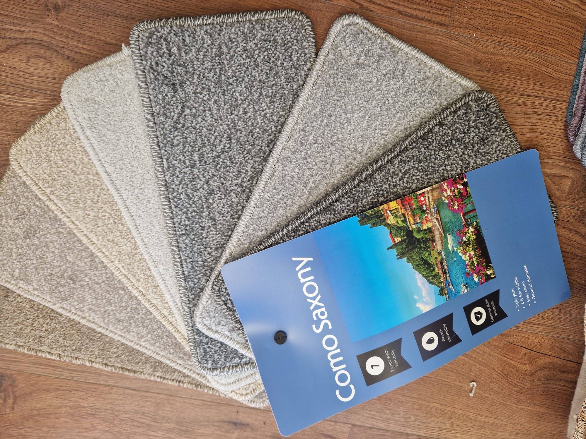 Carpet samples